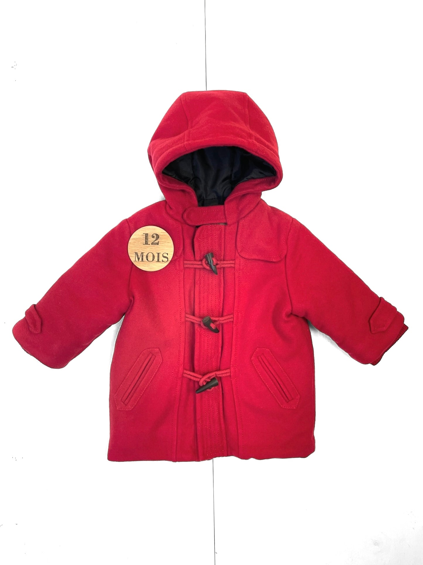 Manteau hiver rouge Jacadi