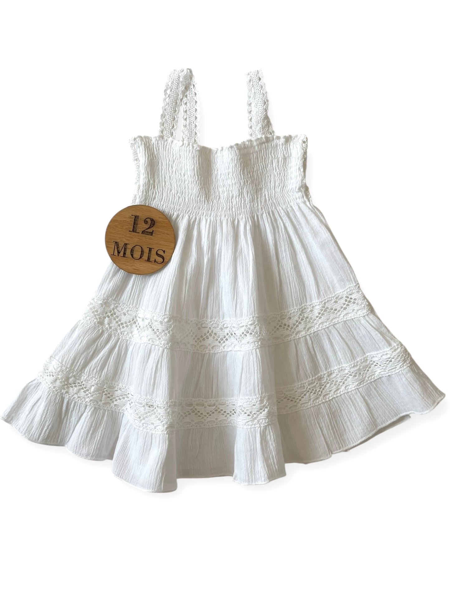 Robe fluide blanche