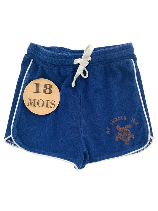 Short éponge, bleu-marine, Kiabi