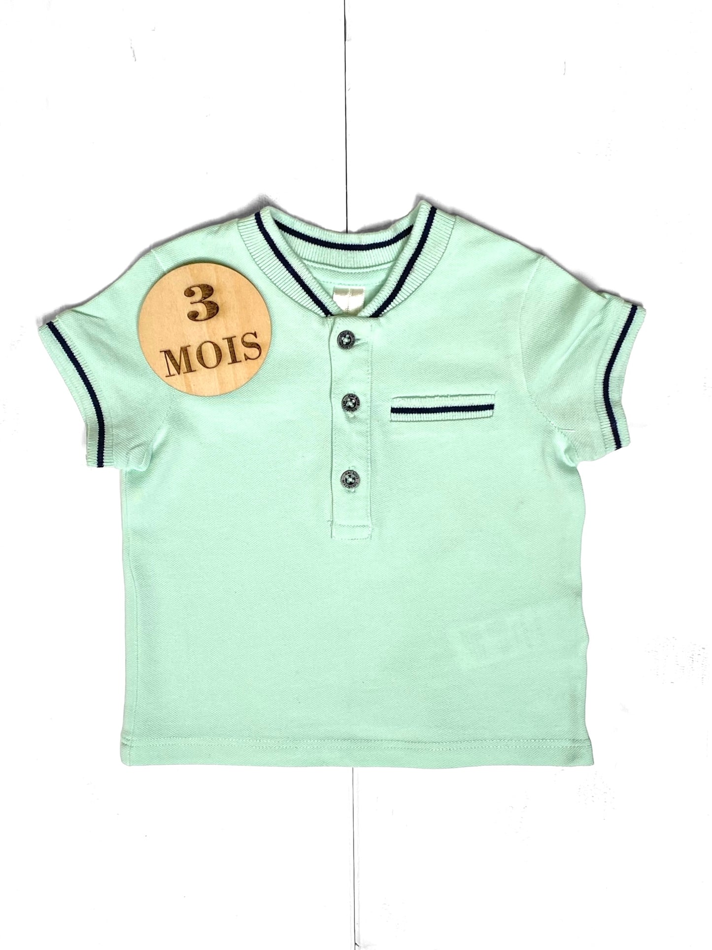 Polo col rond, turquoise, Orchestra