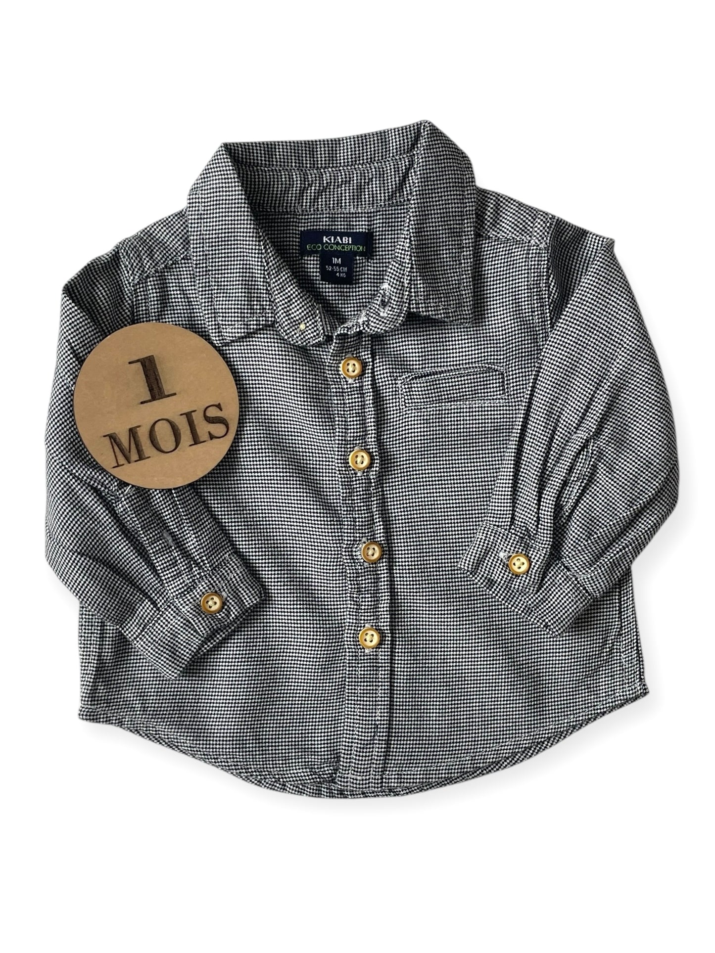 Chemise grise, Kiabi