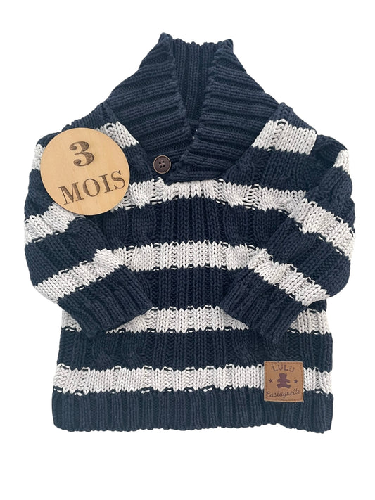 Pull épais en mailles, Lulu Castagnette