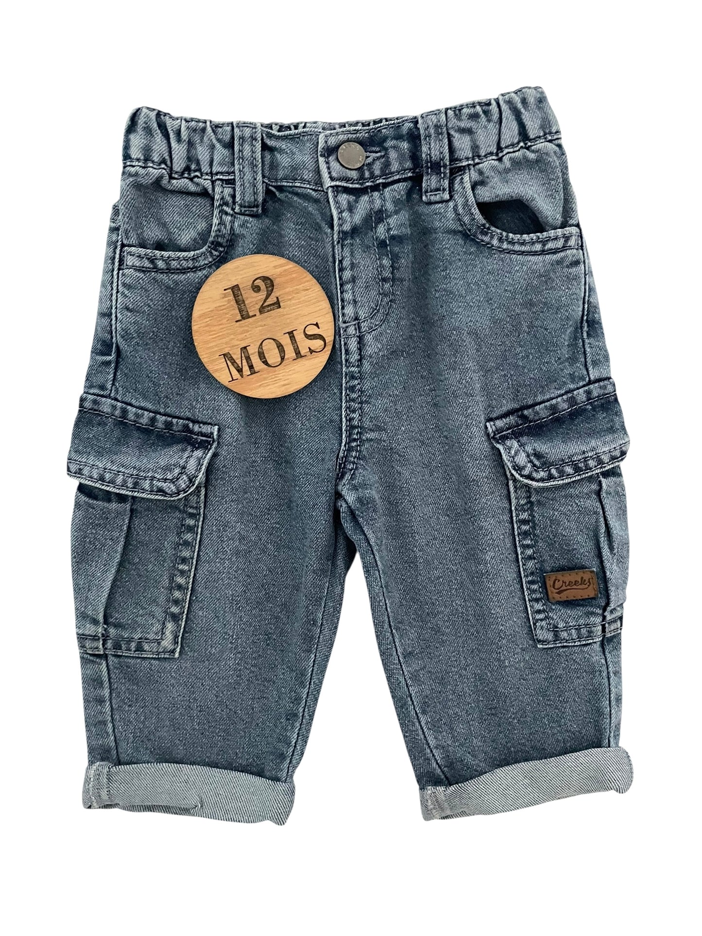 Jean large, bleu, Creeks