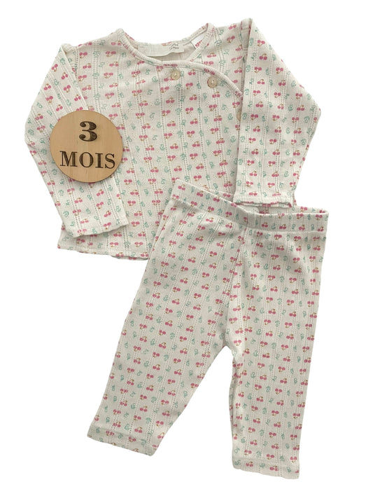 Ensemble léger, cerises, Zara