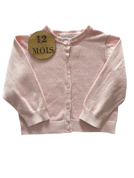 Gilet fin rose pâle, Cadet Rousselle
