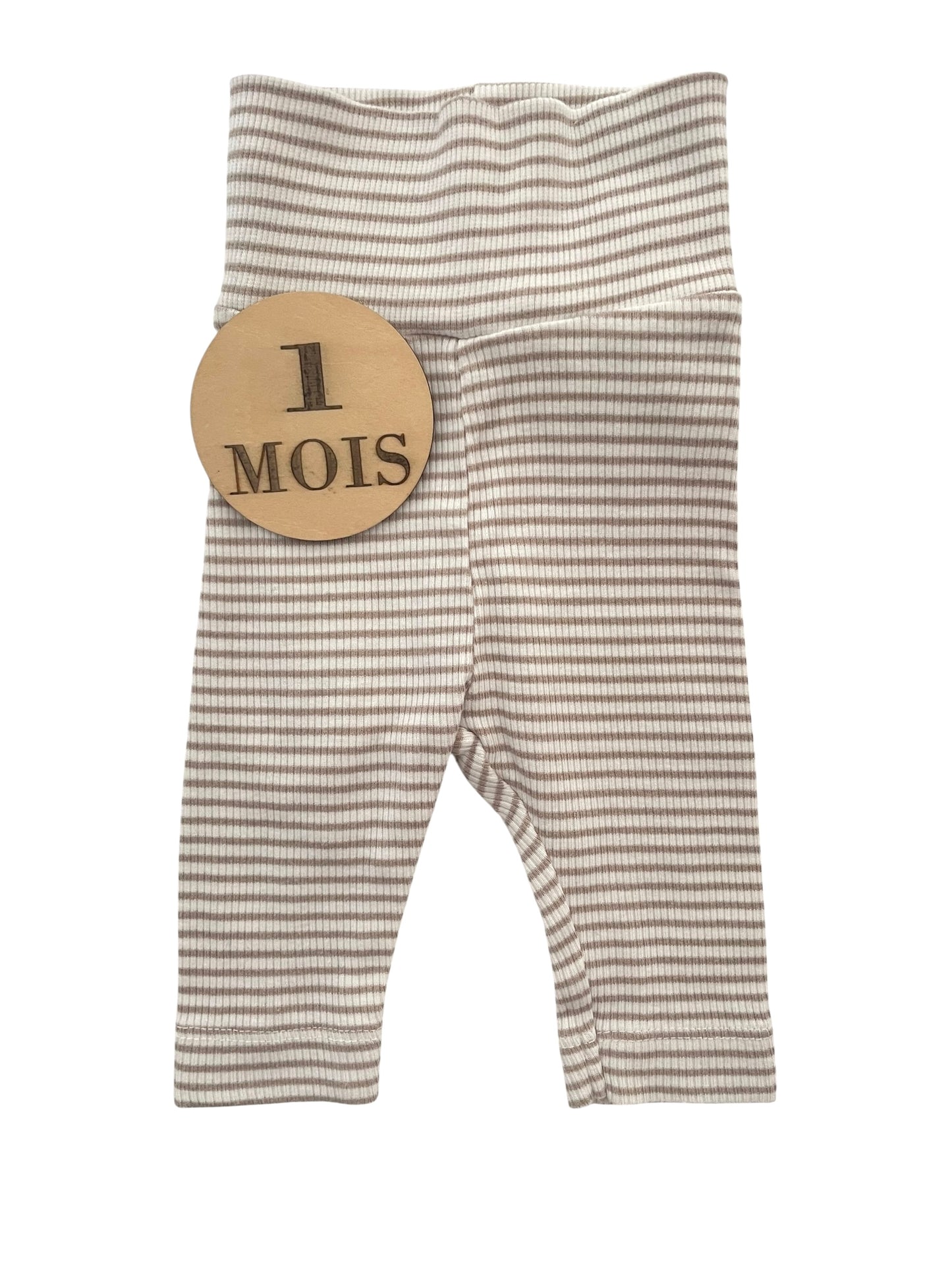 Legging côtelé rayé, H&M