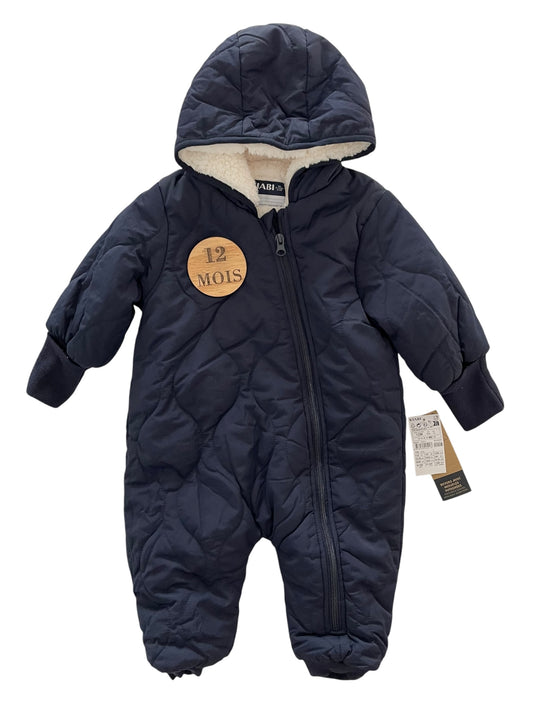 Combipilote imperméable, fourrée, bleu-marine, Kiabi