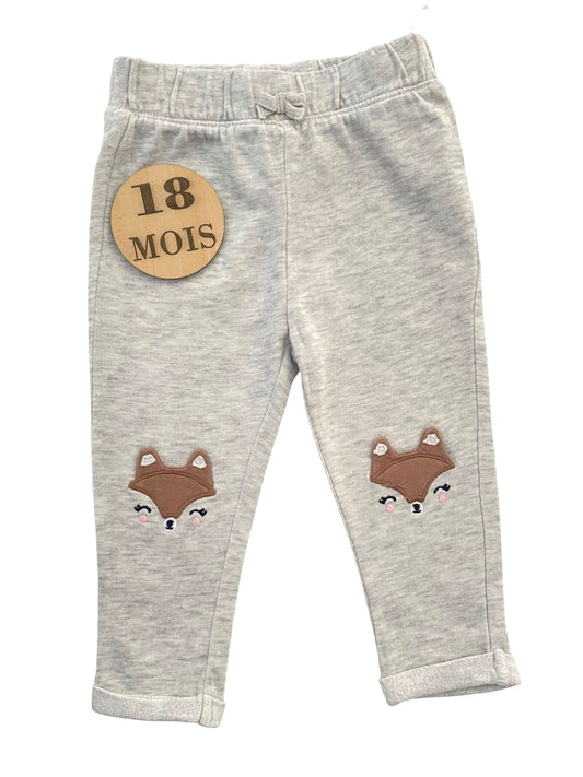 Jogging fin gris, renards, C&A