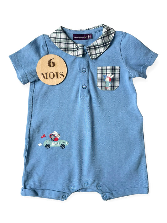 Combishort bleue, Sergent Major