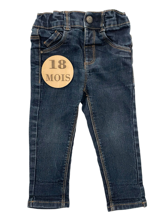 Jean slim brut, Kiabi