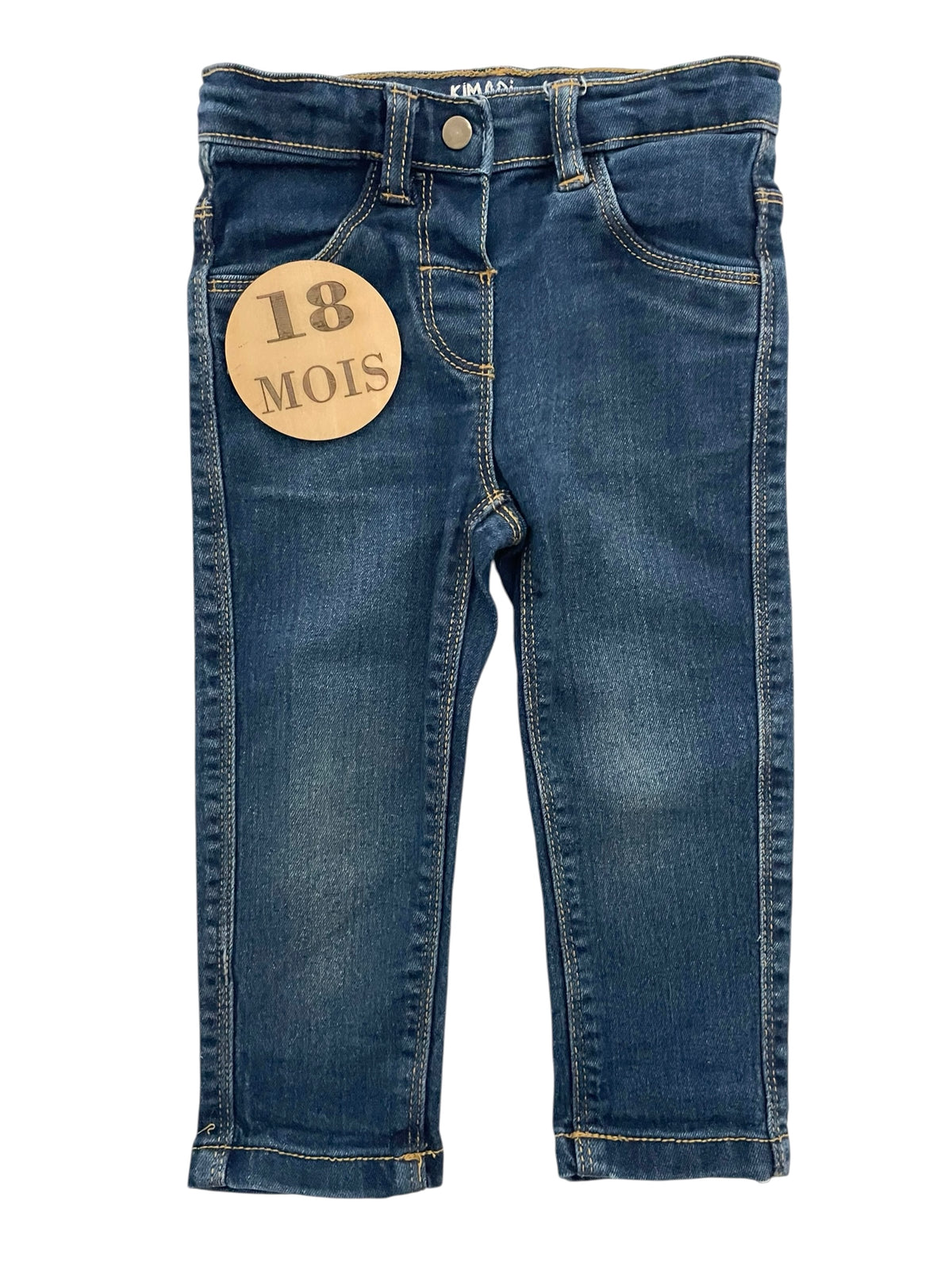 Jean slim bleu, Kimadi