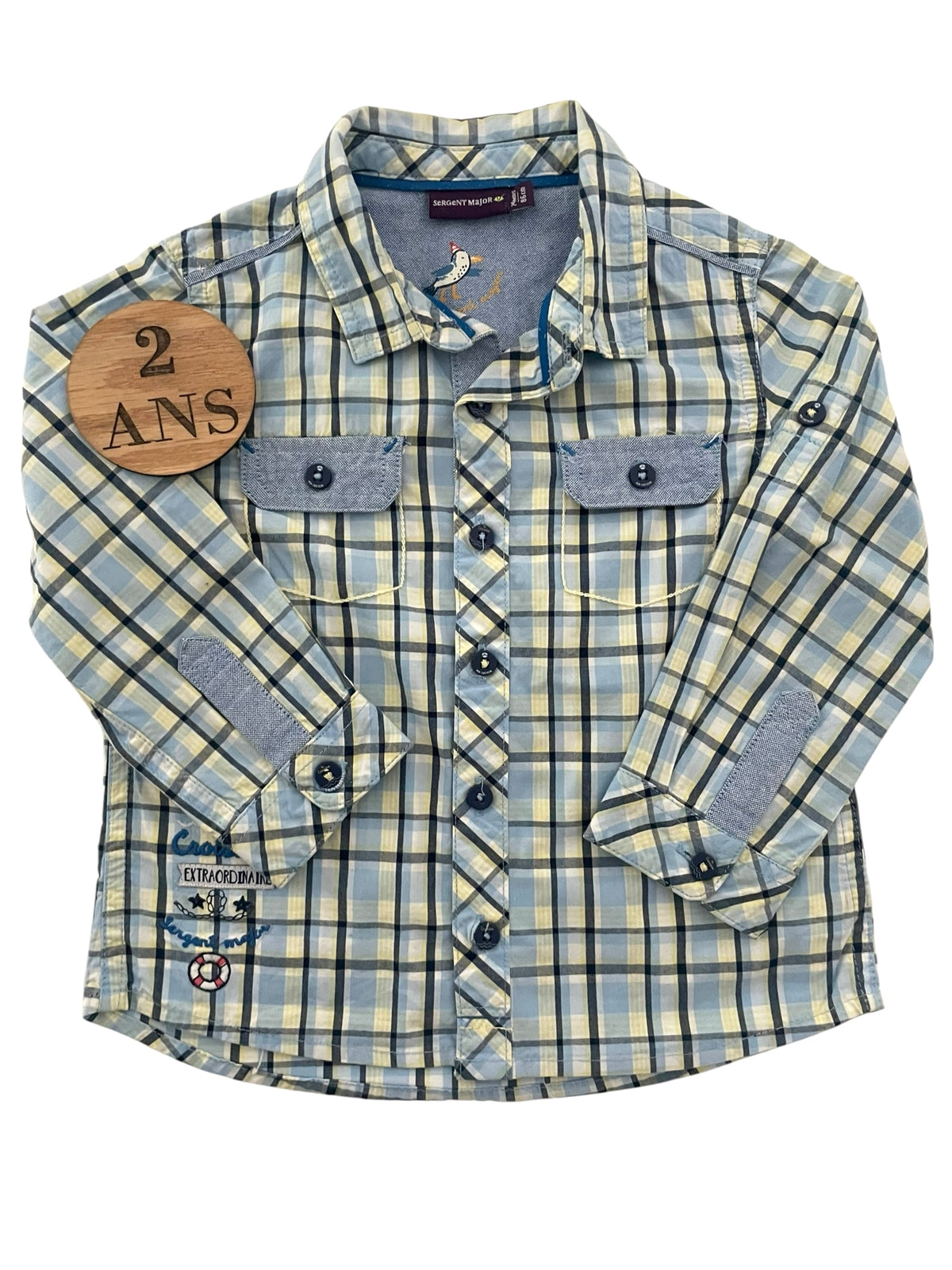 Chemise à carreaux, Sergent Major