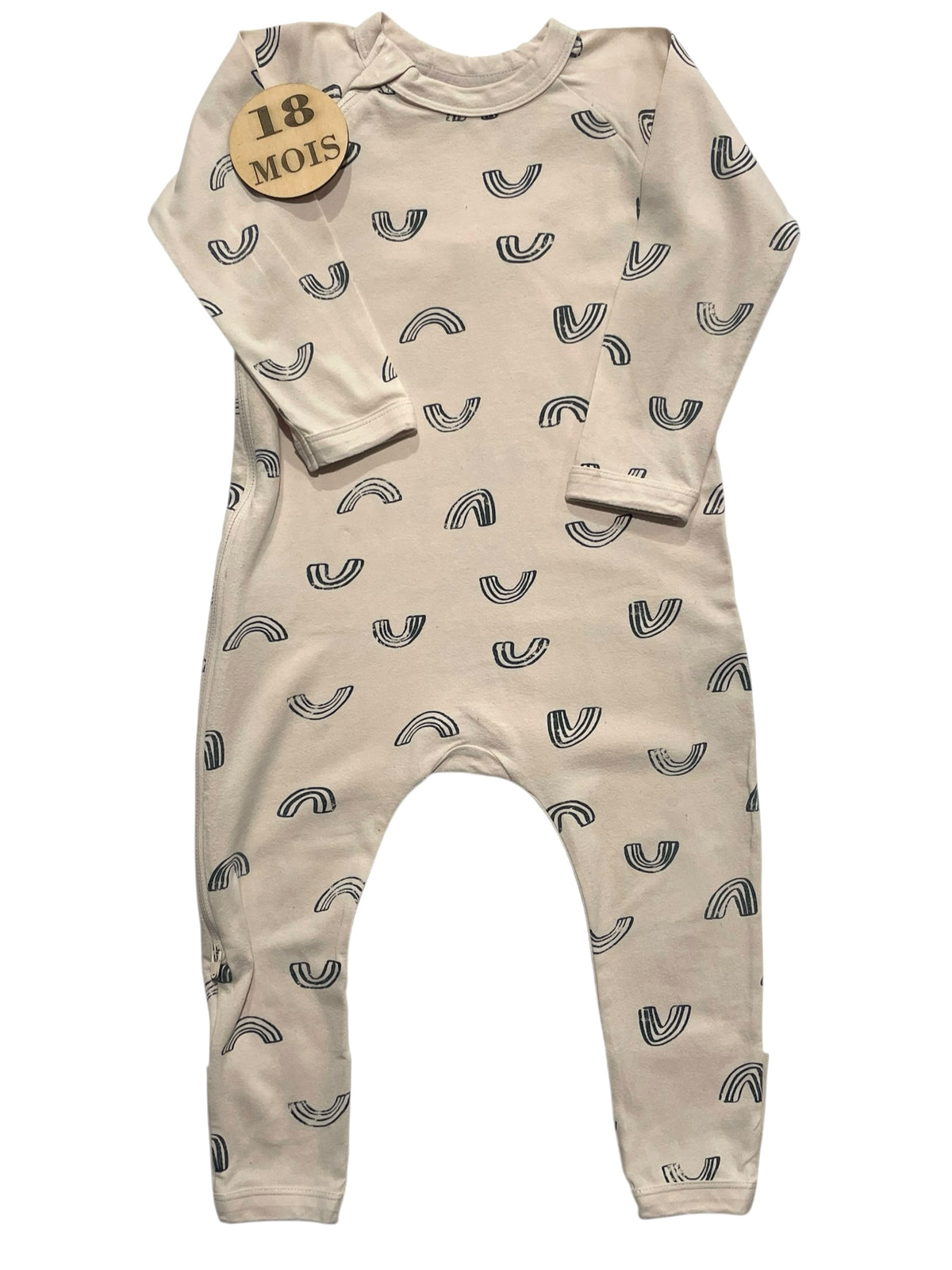 Pyjama écru, arc-en-ciel, DIM