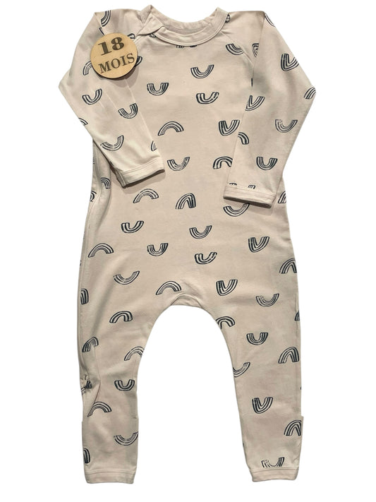 Pyjama écru, arc-en-ciel, DIM