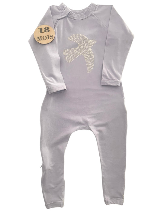 Pyjama uni, lilas, DIM
