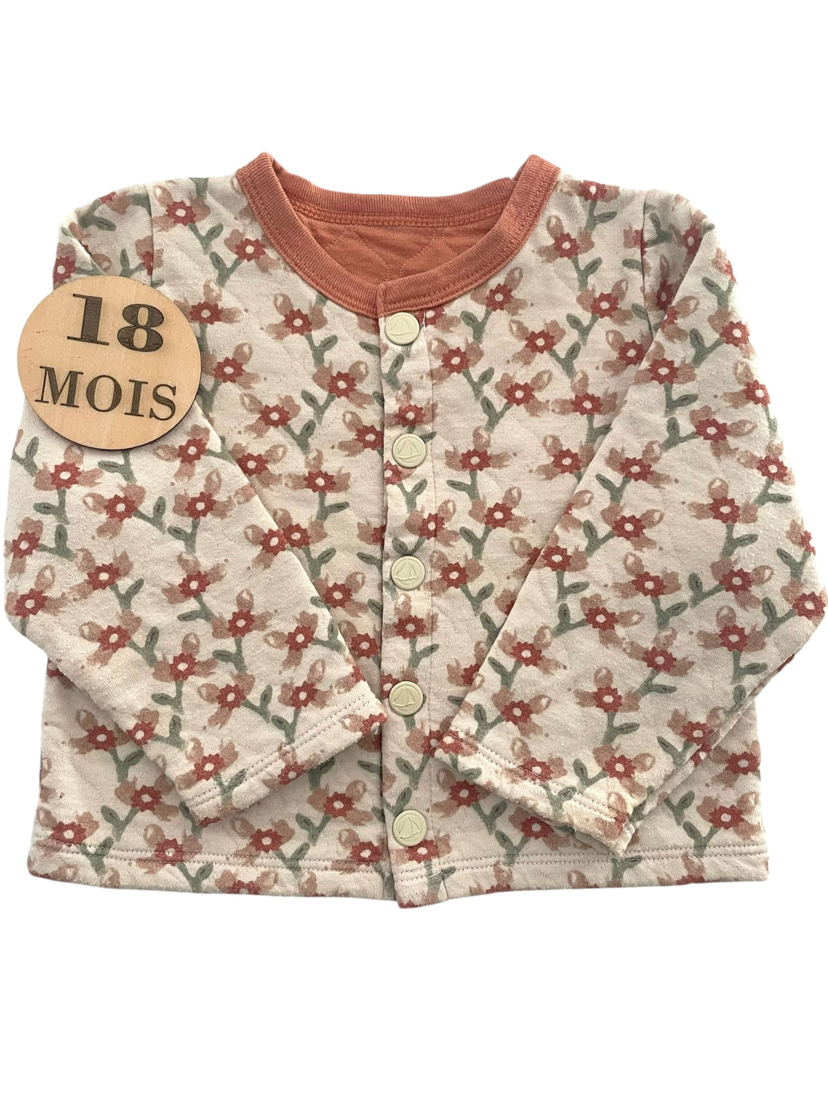 Gilet fleuri, Petit Bateau