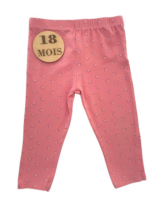 Legging rose, arc-en-ciel, Mots d’enfants
