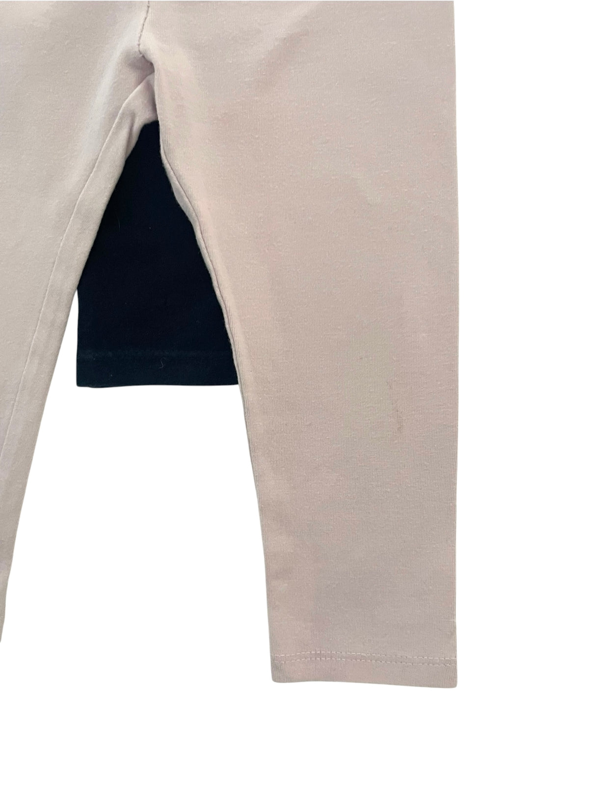 Lot 2 leggings, bleu-marine et rose, Kiabi / TEX